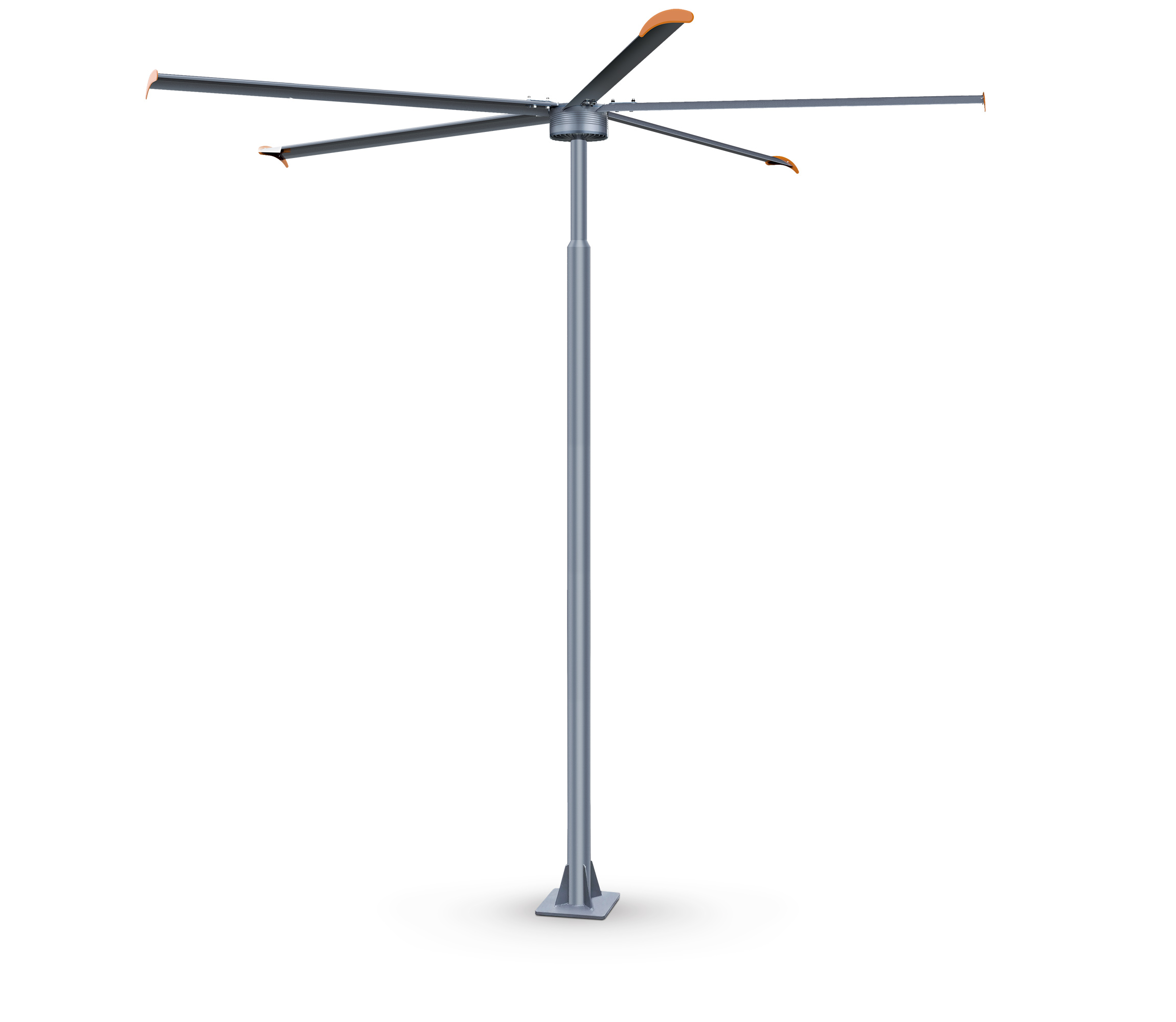 Pole Mounted Fan PMSM Motor Standing Fan