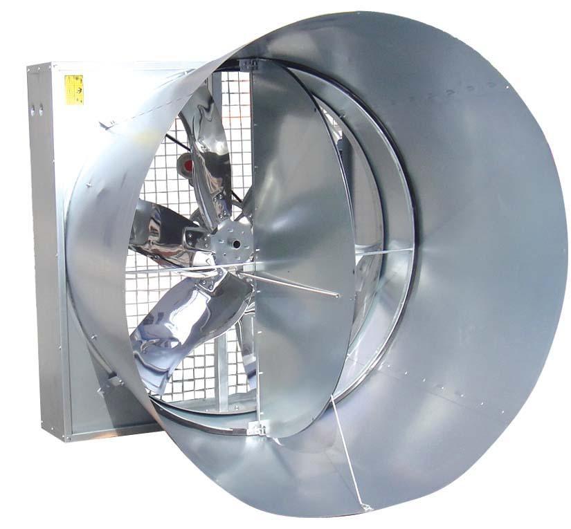 Durable Stainless Steel Cone Fan, High-Efficiency Airflow