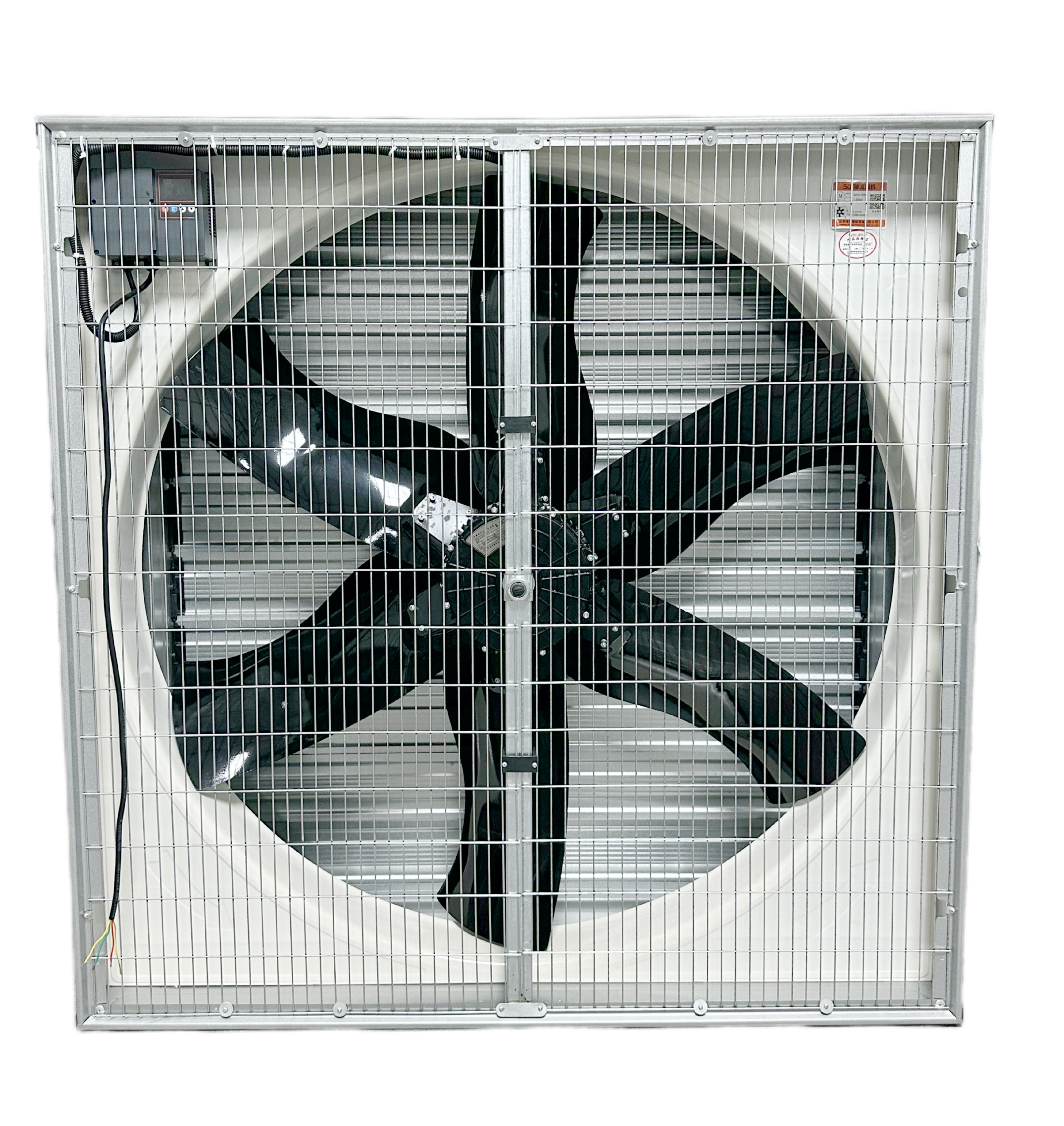 EC Motor Exhaust Fan with Plastic Coating Frame 