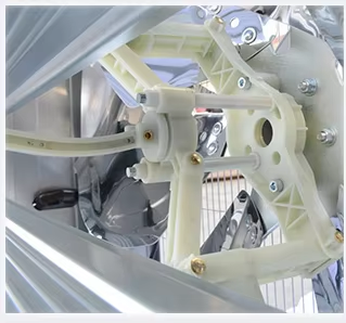 EC Motor Exhaust Fan with Plastic Coating Frame 