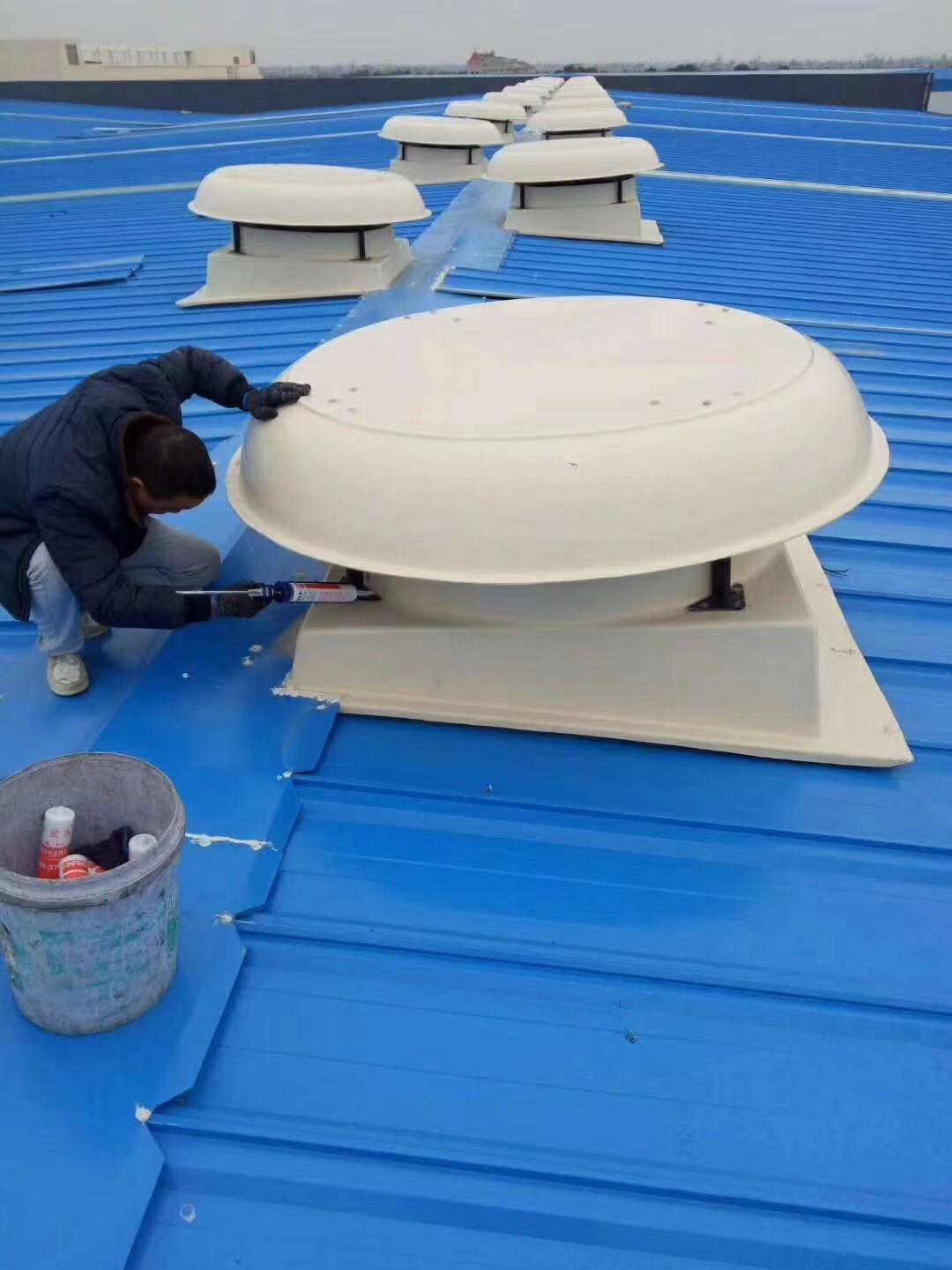 54inch Fiberglass Roof Exhaust Fan 