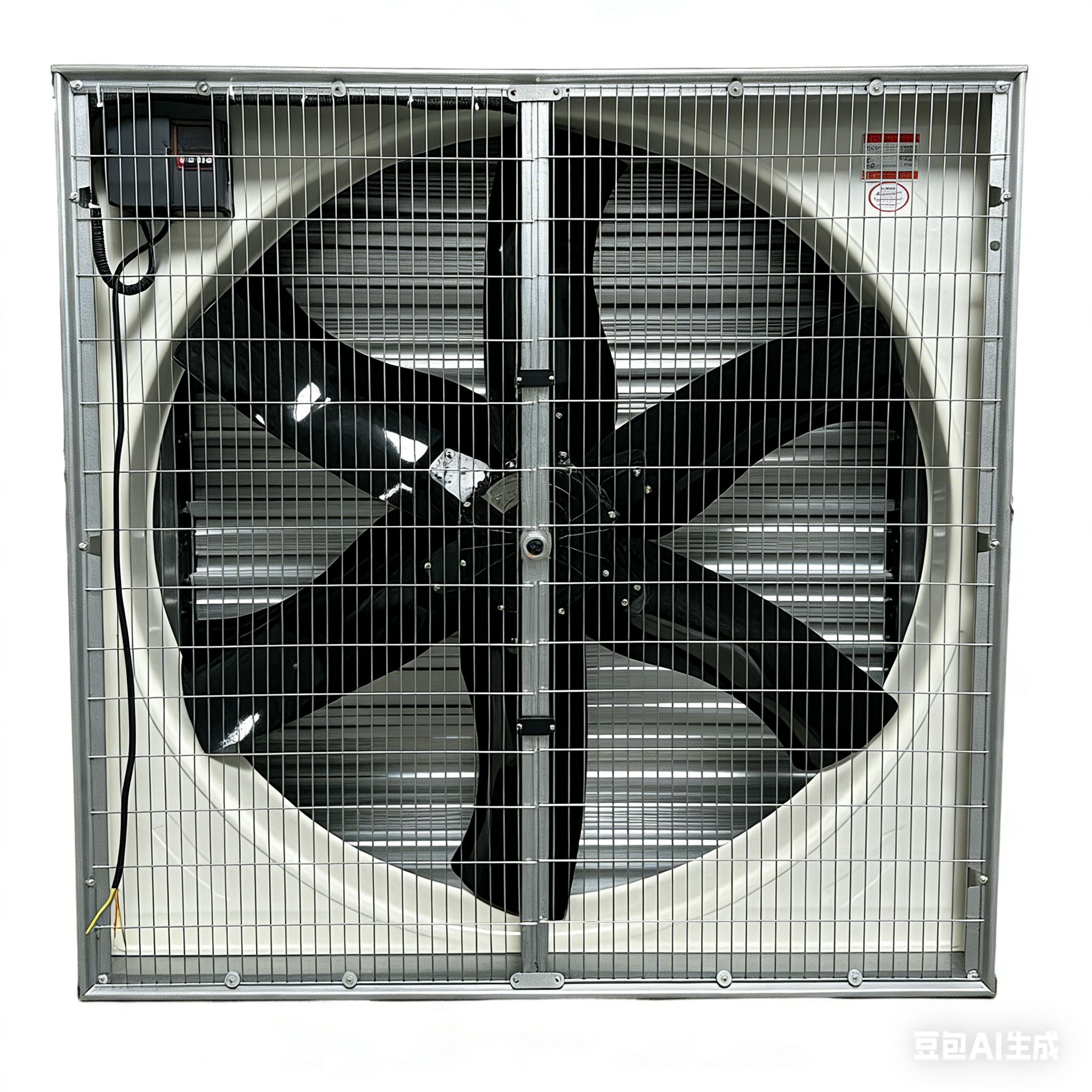 EC Motor Exhaust Fan with Plastic Coating Frame 