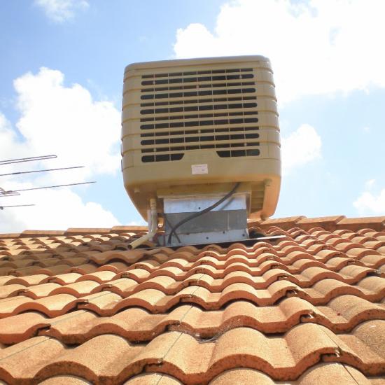 1.5KW Water Evaporative Cooler 20000 m3h Industrial Air Cooling System​